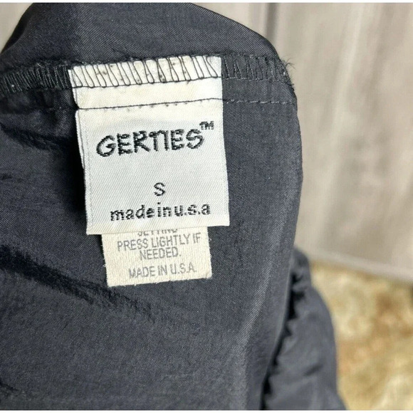 Gerties Pants Wide Leg Pockets Artsy Lagenlook Black Color Size S - Picture 5 of 6